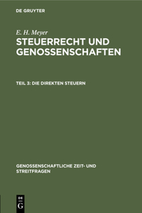 Die Direkten Steuern
