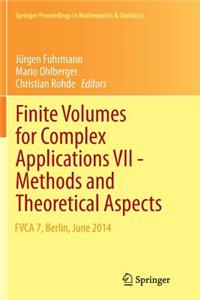 Finite Volumes for Complex Applications VII-Methods and Theoretical Aspects