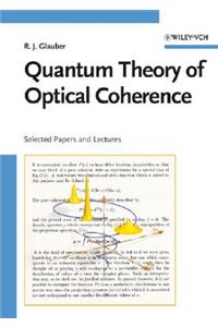 Quantum Theory of Optical Coherence