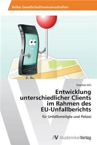 Entwicklung unterschiedlicher Clients im Rahmen des EU-Unfallberichts