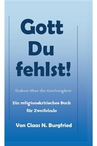 Gott, Du fehlst!: Ein religionskritisches Buch für Zweifelnde