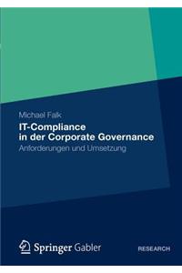 It-Compliance in Der Corporate Governance
