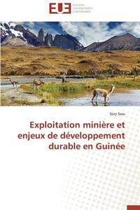 Exploitation Minière Et Enjeux de Développement Durable En Guinée