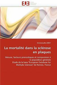La Mortalité Dans La Sclérose En Plaques