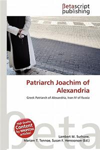 Patriarch Joachim of Alexandria