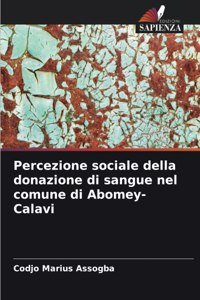 Percezione sociale della donazione di sangue nel comune di Abomey-Calavi