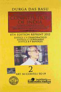 Commentary on the Constitution of India Vol. 2