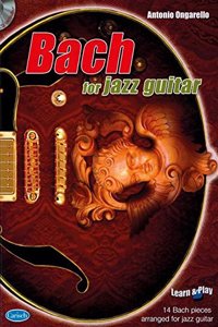 BACH FOR JAZZ GUITAR GUITARCD