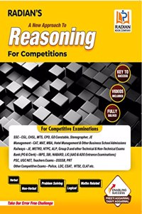 A New Approach To Reasoning Book for Competitive Exams 2022 Edition (English Medium)