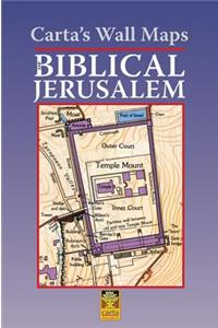 Carta's Wall Maps: Biblical Jerusalem