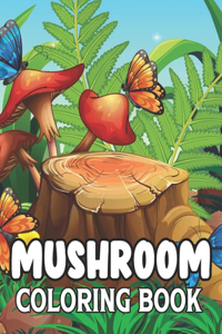 Mushroom Coloring Book