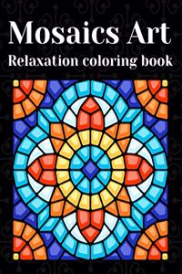 Mosaics Art Relaxation Coloring Book