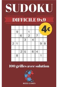 SUDOKU DIFFICILE 9x9
