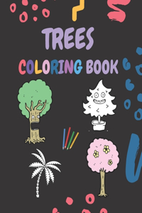 Trees Coloring Book