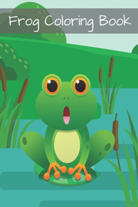 Frog Coloring Book.