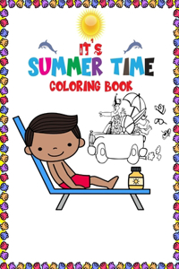 It's Summer Time coloring book