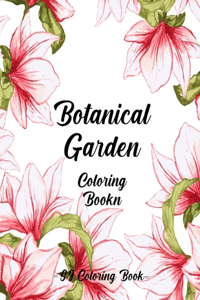 Botanical Garden Coloring Book