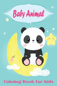 Baby Animal Coloring Book For Kids