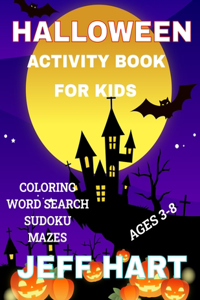 Halloween Activity Book for Kids