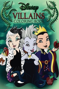 Villains Disney Coloring Book