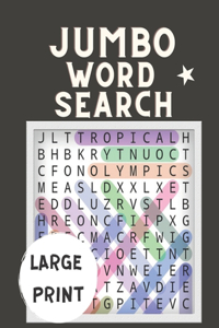 Jumbo Word Search Large Print