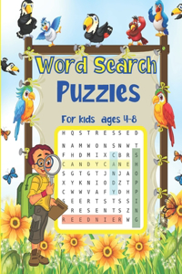 Word Search for Kids Ages 4-8