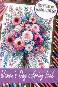 Women's Day Coloring book