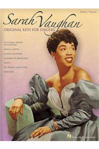 Sarah Vaughan: Original Keys for Singers