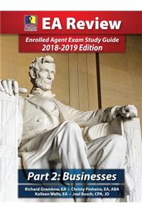 Passkey Learning Systems, EA Review Part 2, Business Taxation: Enrolled Agent Exam Study Guide 2018-2019 Edition (Hardcover)