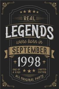 Real Legends were born in September 1998