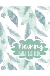 Nanny Daily Log Book