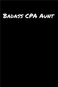 Badass Cpa Aunt
