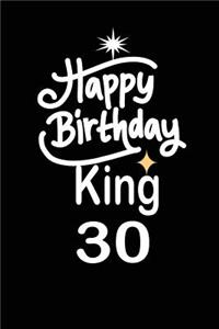 happy birthday king 30