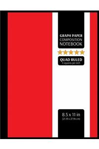 Graph Paper Composition Notebook