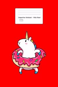 Composition Notebook - Wirde Ruled
