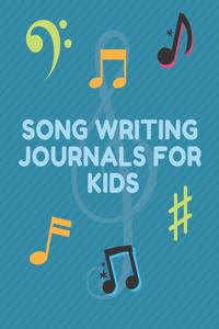 Song Writing Journals for Kids