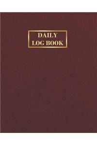 Daily Log Book