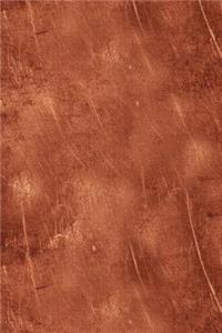 Distressed Copper Notebook