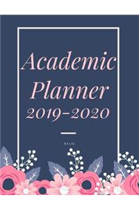 Academic Planner 2019-2020 8.5 x 11