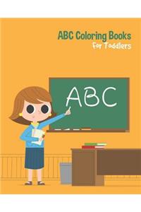 ABC Coloring Books For Toddlers