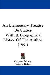 Elementary Treatise On Statics