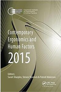 Contemporary Ergonomics and Human Factors 2015