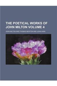 The Poetical Works of John Milton Volume 4