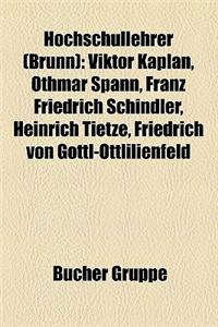 Hochschullehrer (Brunn)