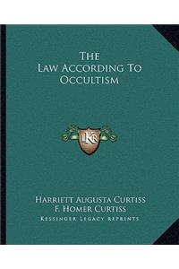 Law According to Occultism