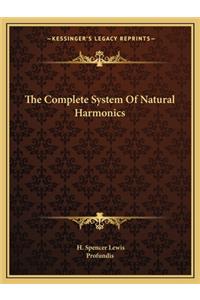 Complete System Of Natural Harmonics