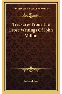 Treasures from the Prose Writings of John Milton