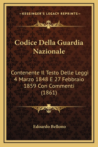 Codice Della Guardia Nazionale