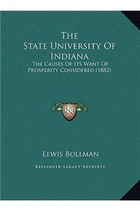 The State University Of Indiana