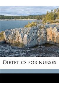 Dietetics for Nurses
